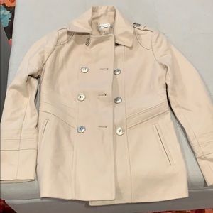 Kenneth Cole beige wool winter jacket